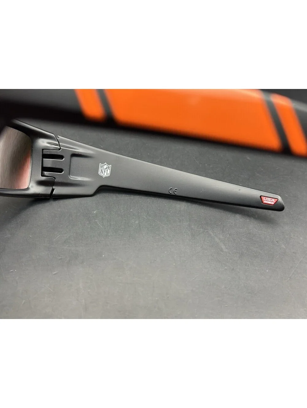 Oakley Gascan NFL Bengals Matte Black Ruby Iridium (BUCS Etched)
